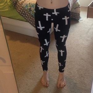Printed leggings