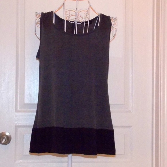 Grey and Black Tank