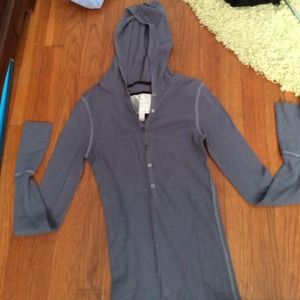 American eagle long sleeve shirt with hood
