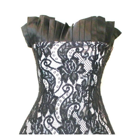 Little Black Lace Cocktail Dress