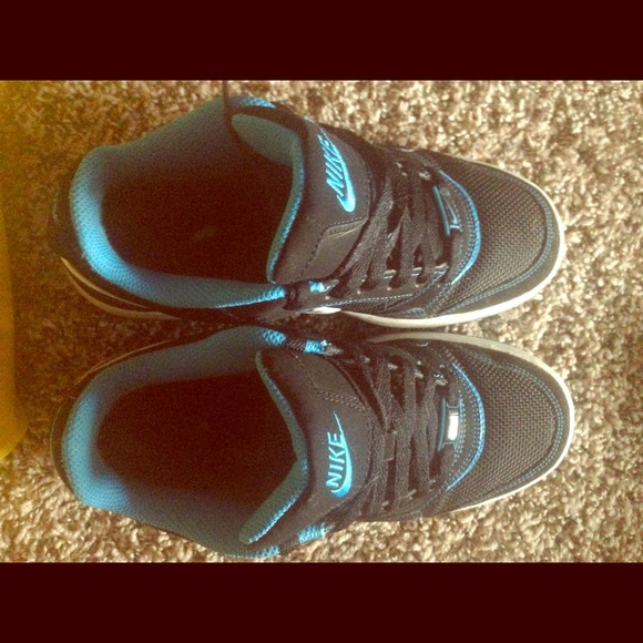 Nike blue and black