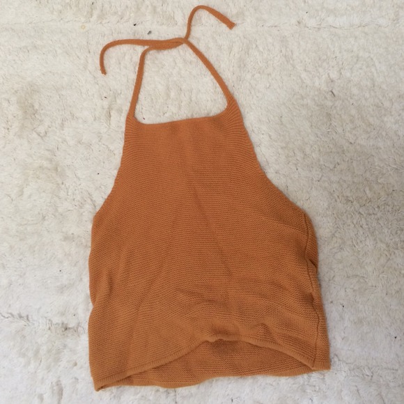 NWOT Brandy Melville Knit Halter Top