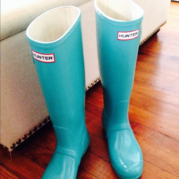 Teal Hunter Boots