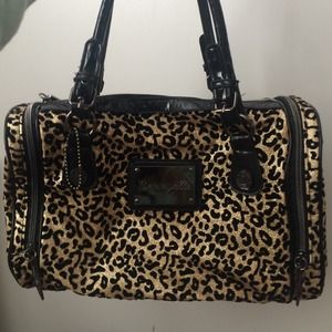 Betsy Johnson Leopard Purse