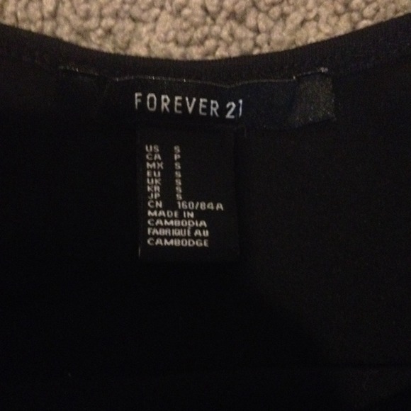 black bodycon forever 21 dress - Picture 2 of 2