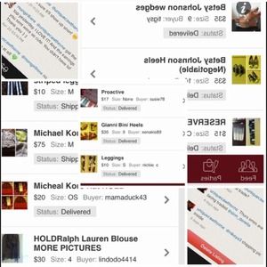 My sales and trade activity!