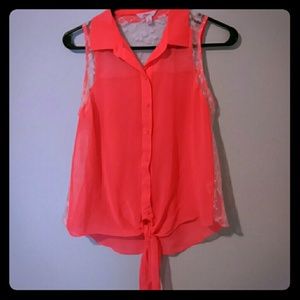 Florescent Pink Shirt