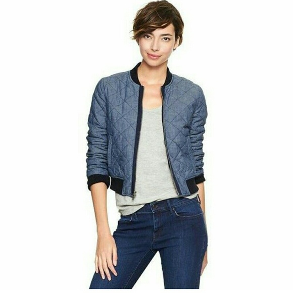 Gap quilted varsity jacket * FirmPrice