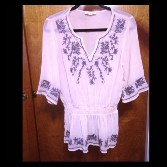 Forever 21 bohemian blouse