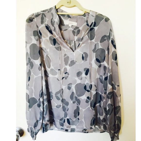 Ann Taylor Loft Silk Blouse