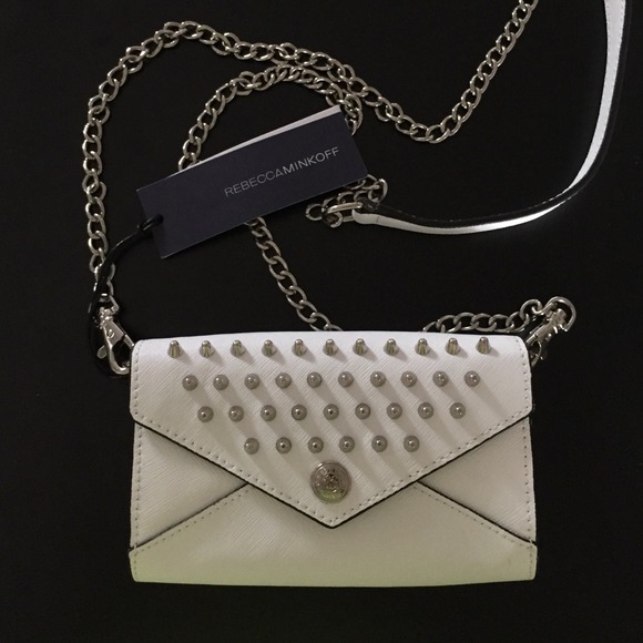 Rebecca Minkoff Handbags - BUNDLED NWT Rebecca Minkoff white bag