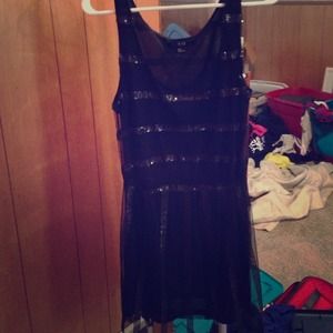 Black party dress