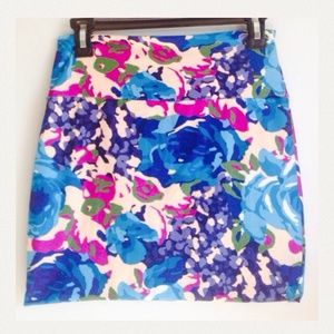 Body con stretchy spring skirt