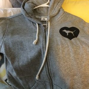 Victorias Secret Pink Zip Up