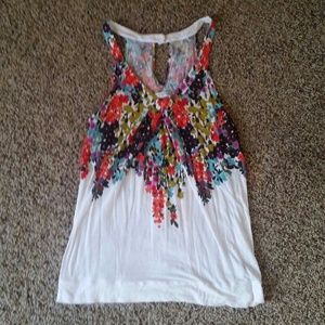 AE flower tank top