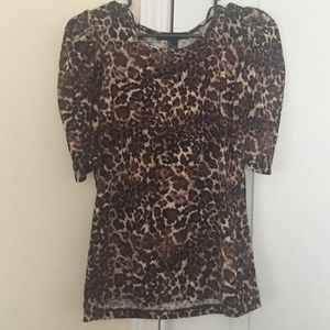 Cheetah print shirt