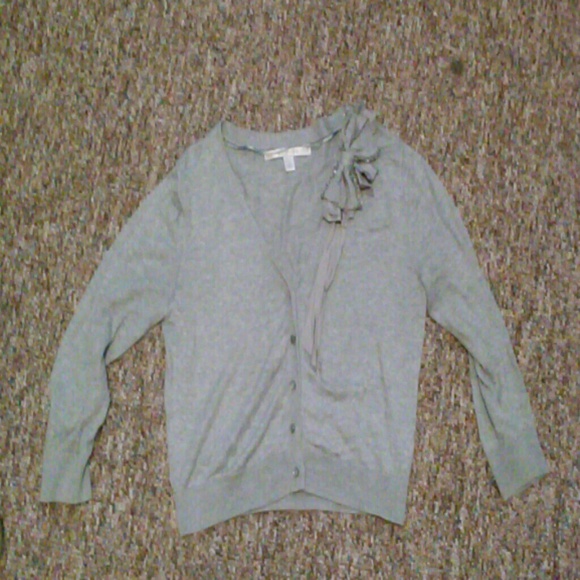 Grey cardigan