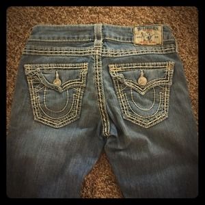 True Religion Size 24 Skinny Jeans