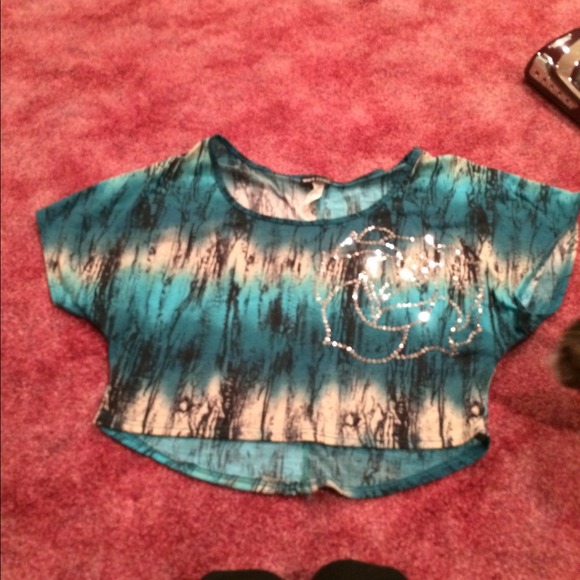 Crop top from wet seal