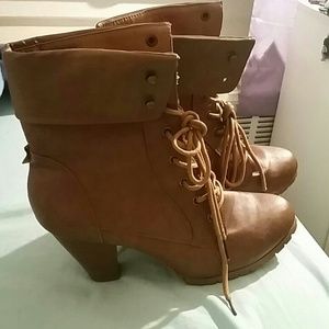 Booties with a heel- on hold