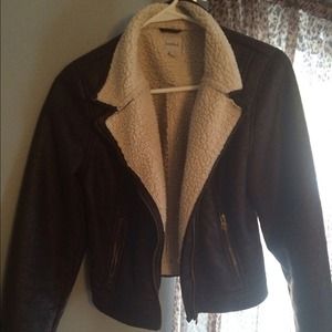 Leather loverbird jacket