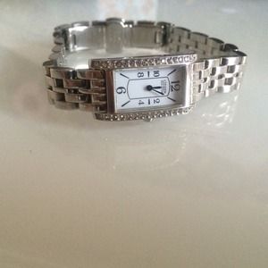 Citizen ECO Drive Silver Rhinestone Watch