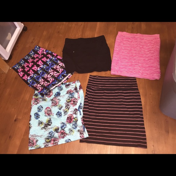 5 skirt Bundle!!!!