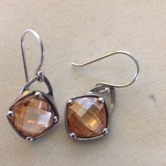 Champagne toast earrings