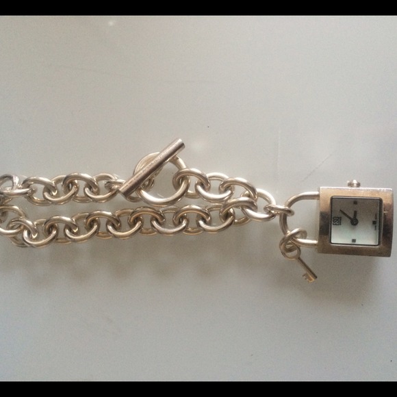 ESQ Movado Locket Silver Bracelet Watch