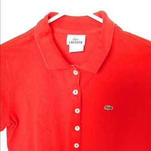 Lacoste polo shirt for women