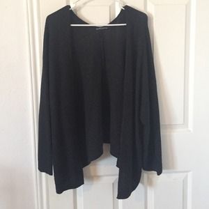 Charcoal grey/black BM Carolina cardigan