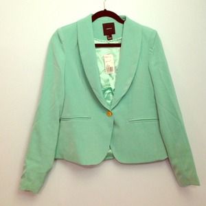 Forever 21 Mint-Turquoise Blazer