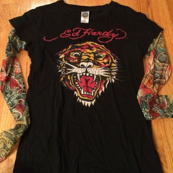 ed hardy tattoo shirt