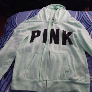 A vs pink zip up