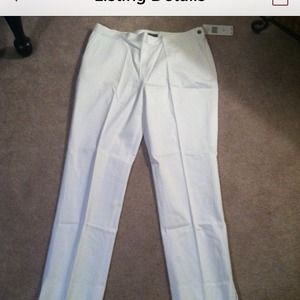 Ralph Lauren white slacks