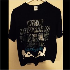 GUYS black t shirt.
