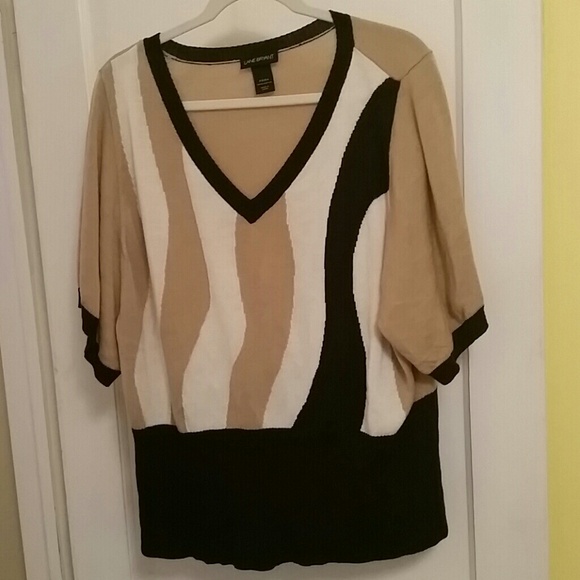 Lane bryant color block sweater