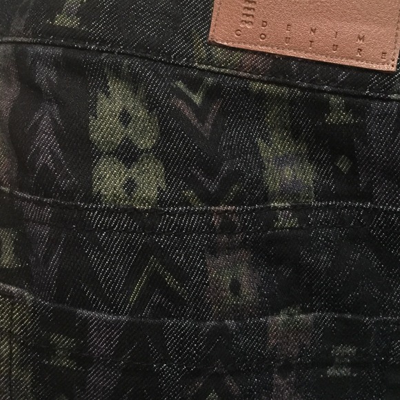 SOLD....Aztec print jeans