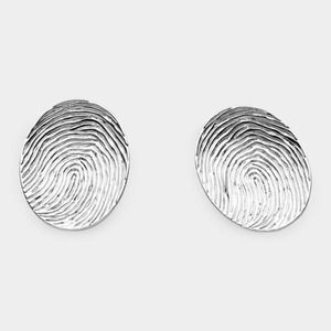 MoMA Thumbprint Stud Earrings