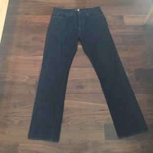 J crew slim straight blue jeans