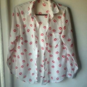 Lips blouse