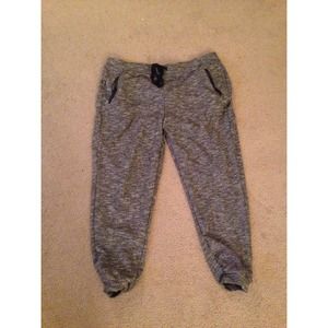 Forever21 plus size heather gray joggers