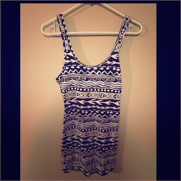 Victoria secret pink brand Aztec dress.