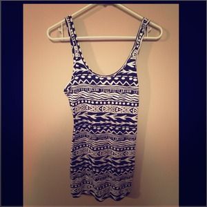 Victoria secret pink brand Aztec dress.