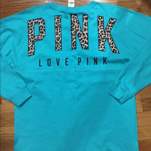 PINK Victoria's Secret Tops - Victoria's Secret PINK Varsity shirt XS