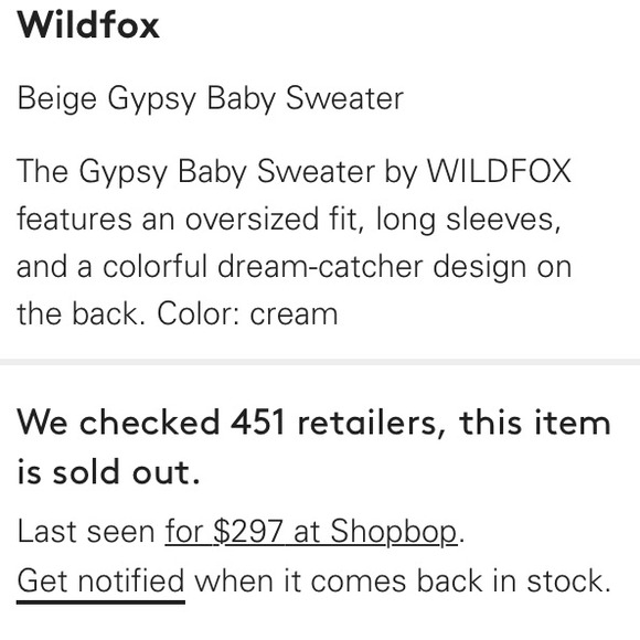 TRADED🚫 Wildfox dream catcher cardigan - Picture 3 of 3