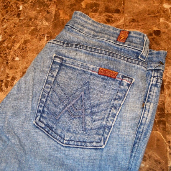 7 for all Mankind Denim - 7 For All Mankind 7FAMK Jeans A Pocket 34” Inseam