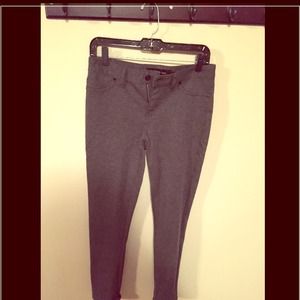 Calvin Klein grey jeans.