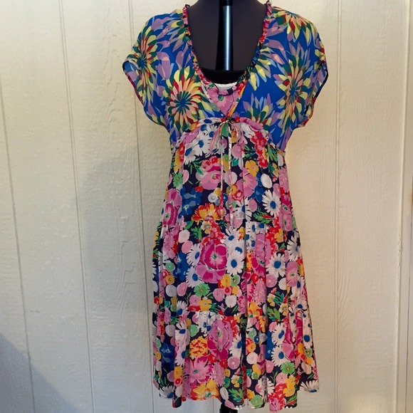 Gorgeous Johnny Was Floral Dress