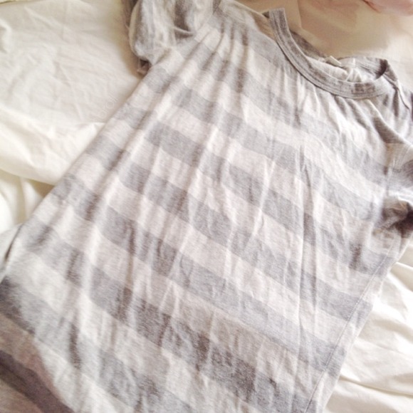 Grey Striped Shirt